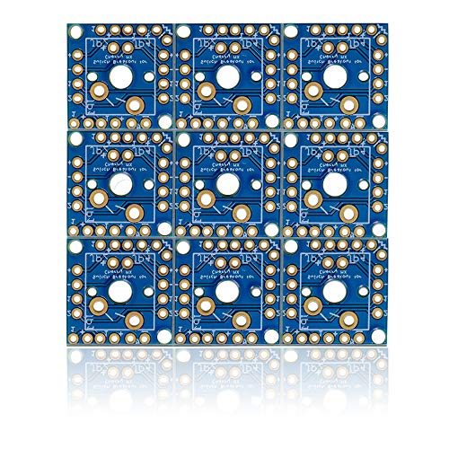 Treedix 9pcs Key Switch Breakout Prototype PCB Board Compatible with Cherry MX